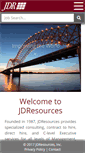 Mobile Screenshot of jdresources.com